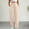 Women Sweatpants High Waisted Loose Fit Sport Pants with Pockets Crossover Joggers Athletic Pants Comfy