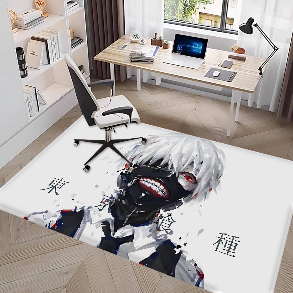 Коврик для ванной Tokyo Ghoul, противоскользящий, впитывающий воду, длинный, с подушкой, коврик для спальни, приветственный коврик