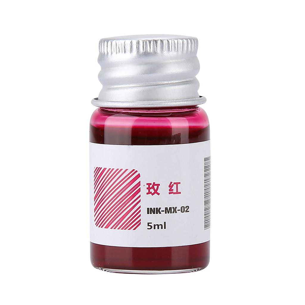 Glass Dip Pen Signature Ink Pen Fountain Pen Set with Ink Penholder Colorful