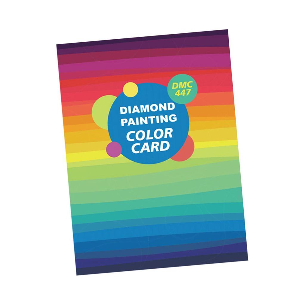 Цветовая схема DMC для книги по алмазной живописи 5D Diamond Art Reference Tools