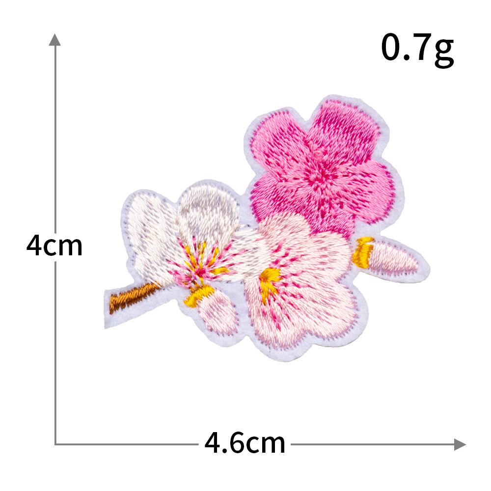 Sweet Taste Embroidery Cloth Sticker Pink Series Valentine'S Day Clothes Decoration Computer Embroidery Badge Diy Patch