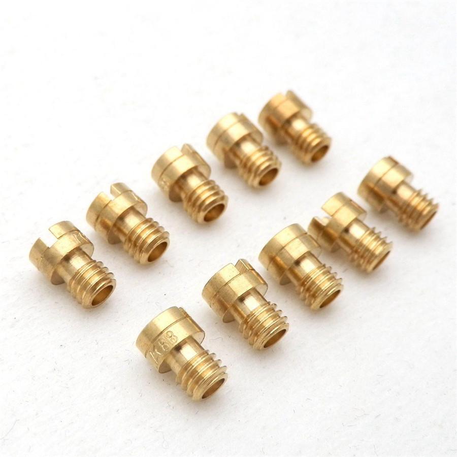 10Pcs Motorcycle Carburetor Main Jets
