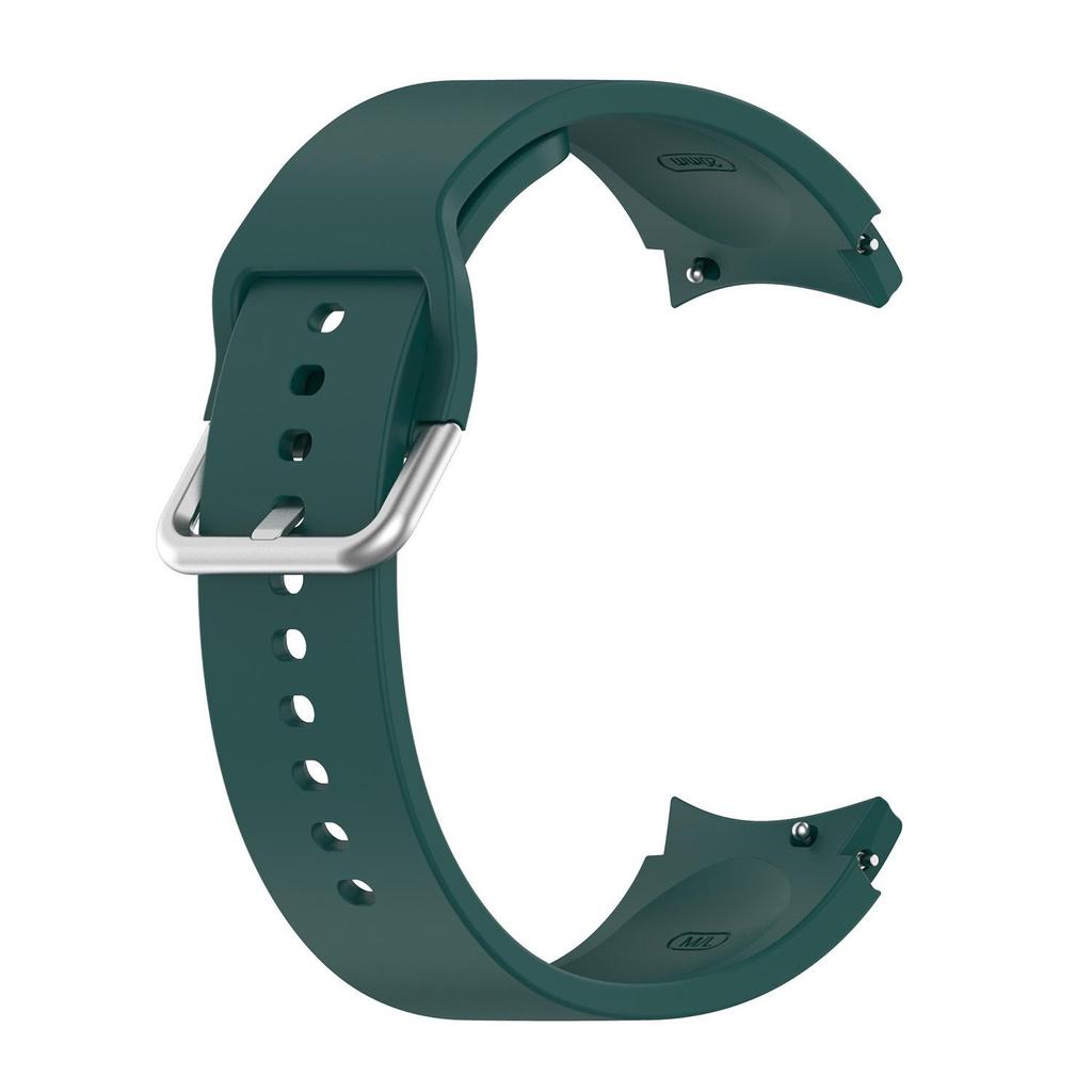 Силиконовый ремешок с пряжкой для Samsung Galaxy Watch 7/6/5 Pro и Watch 4