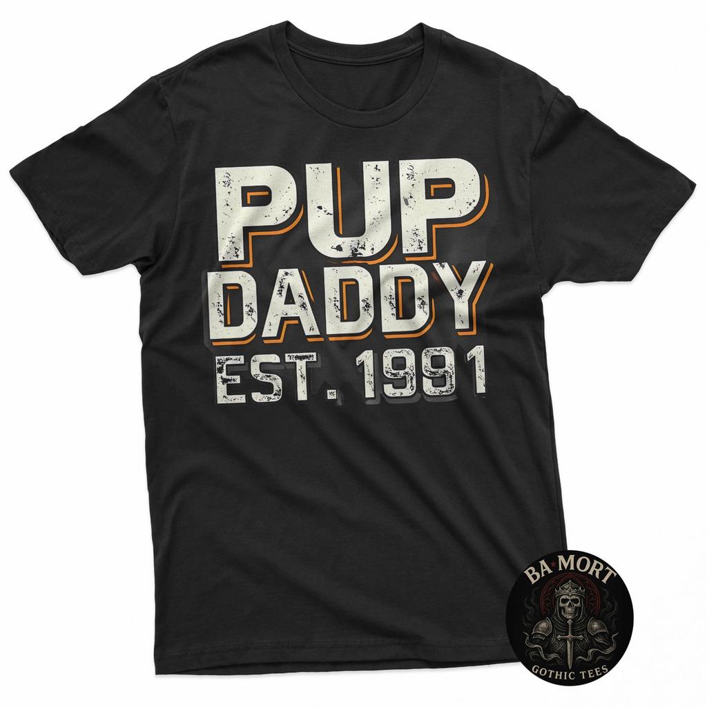Pup Daddy Retro 1991 T-Shirt Unisex T-Shirt