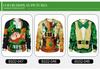 2026 Spring St. Patrick's Day Digital Print Round Neck Long Sleeve Couple Hoodie