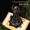 966Pcs Black Tower Magic Book Building Blocks Dark Magic Castle Model Assembly Bricks Set Diy Toys Gifts For Kids