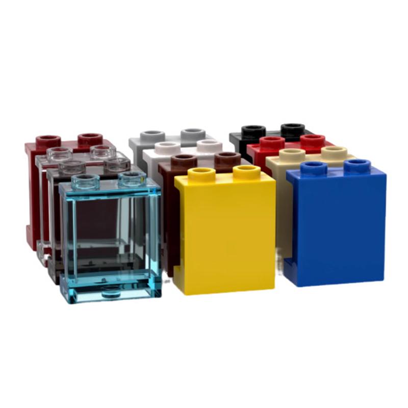 25 шт. Совместимый для DIY 87552 Прозрачная панель для сборки DIY 1x2x2, MOC4864 Стеклянный строительный дом Детская игрушка
