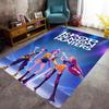 K-pop Demon Hunters: HuntRax Return carpet floor mats Living room and bedroom mats Bathroom mat Dormitory decoration Protective pad