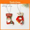 Подвесные Деревянные Рождественские Украшения с Сантой, Снеговиком, Праздничным Настроением