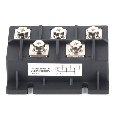200A Amp 1600V MDS200A Трехфазный диодный мостовой выпрямительный модуль питания
