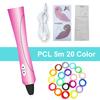 3D Pen 3D Printing Pen Low Temperature with PCL Filament Safe for Kids Children's Educational Birthday Gift for Boys Girls