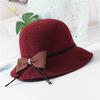Women Sun Hats Woven Fisherman Hat Female Summer Travel Sunshade Sun Hat Breathable Bow Travel Beach