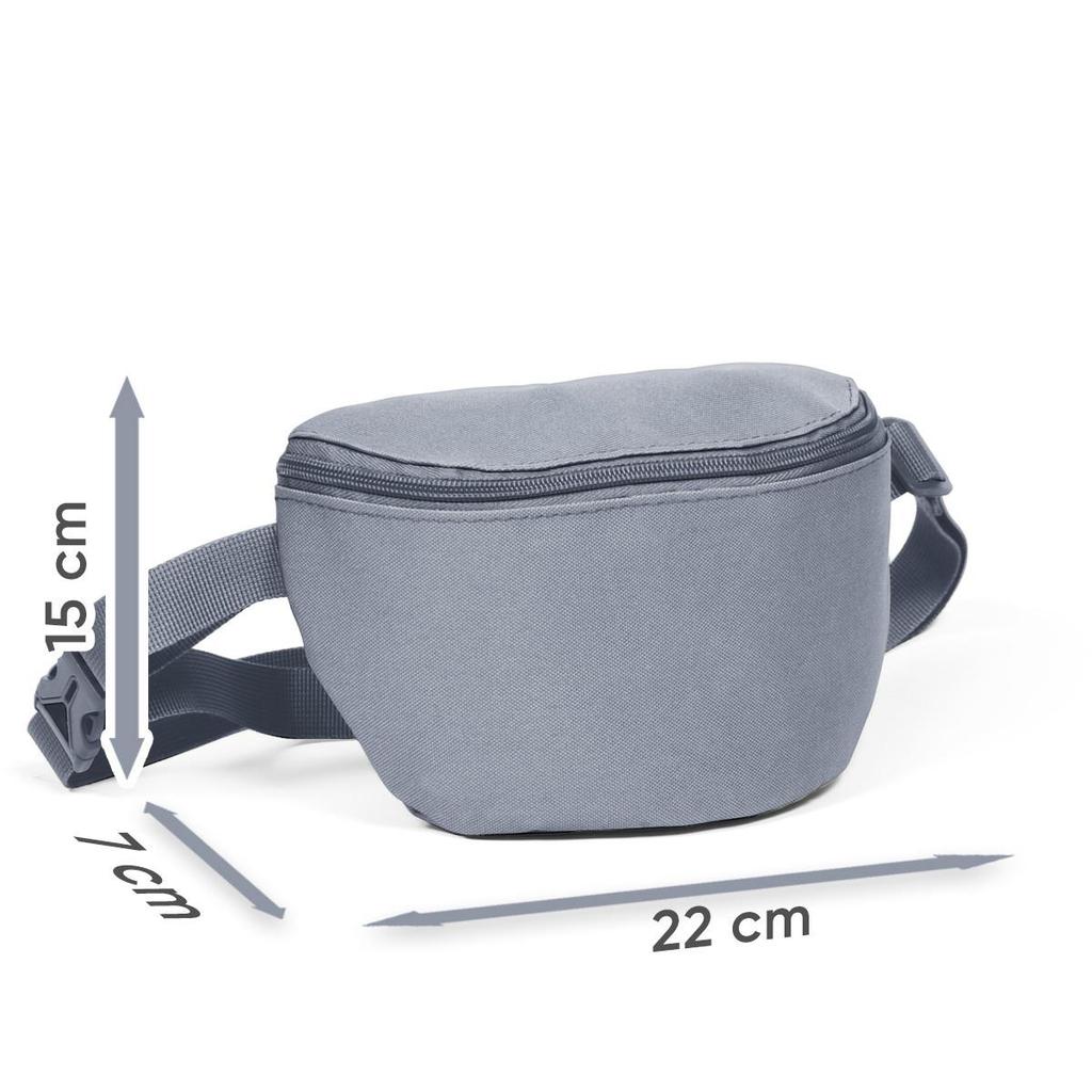 coral high Kids Pink Silver Unicorn Patterned Waist Bag 22490