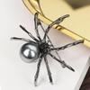 1Pc Spider Pearl Brooch Female Corsage Gifts Men Accessories Jewelry