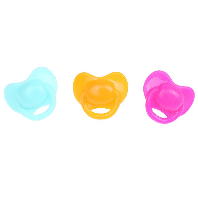 20Pcs Miniature Doll Pacifier Expression Pacifier Toy Accessories Plastic Toys Playhouse Toys Children'S Doll House