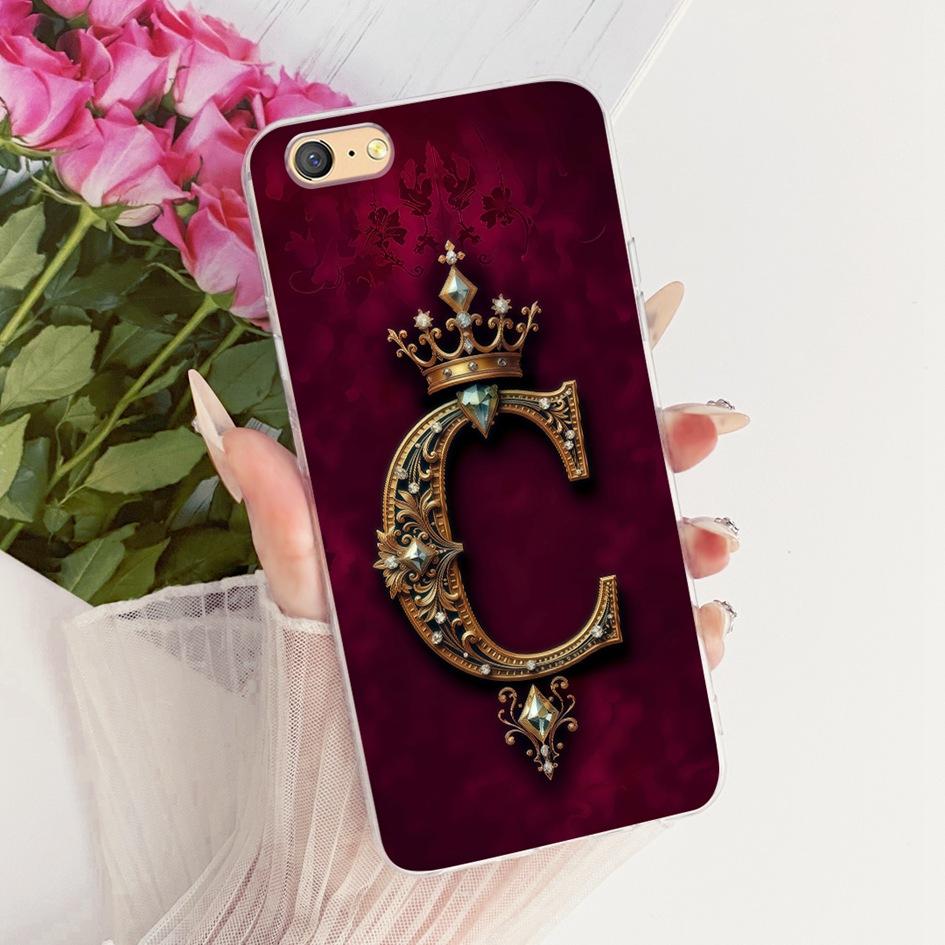 For OPPO A71 2018 Case CPH1801 Fashion A Z Letters Couple Silicone Soft TPU Phone Case For OPPO A37 A37f A37m Neo 9 OPPOA71 Capa