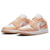 Женские кроссовки Air Jordan 1 Low Sunset Haze Orange White Bright-Citrus DC0774-801