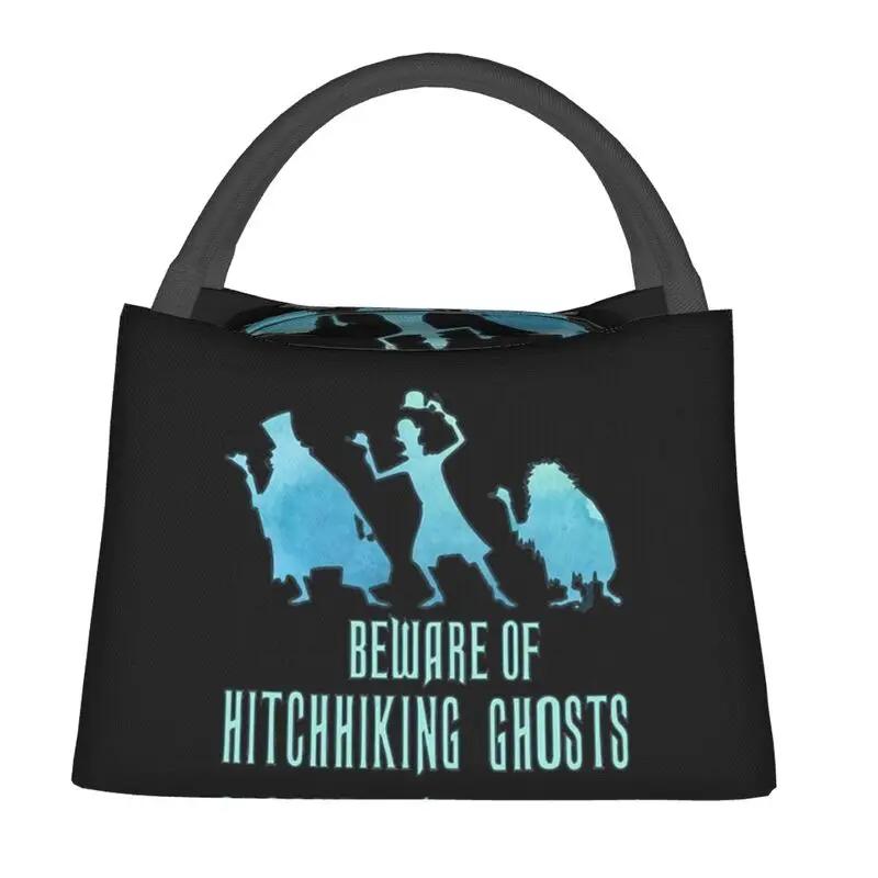 Индивидуальный заказ Haunted Mansion Stretching Lunch Bags Women Термосумка-холодильник Изолированная Ланч-бокс для работы, пикника или путешествий