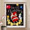 Полный квадратный алмаз живопись 5d Рождественский пейзаж DIY алмазная вышивка крестиком Санта-Клаус домашний декор