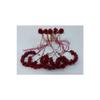Bridesmaid Crown And Bracelet Claret Red 5 Pieces
