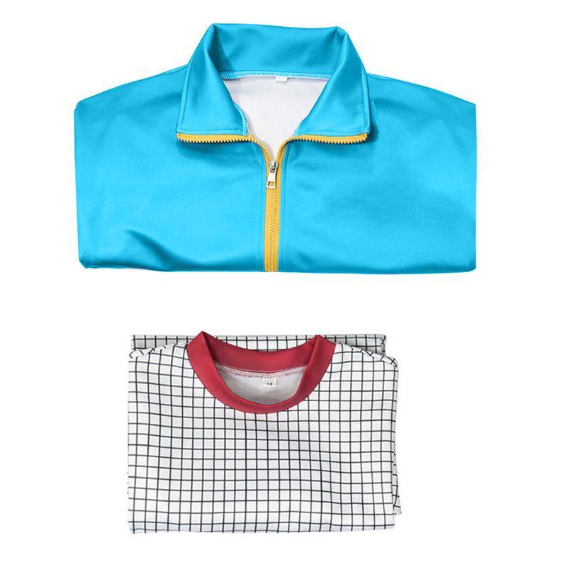 Movie Strange Story Cosplay Max Mayfield Cosplay Costume Zip Up Hoodie Sweatshirt Blue Jackets Pants Daily Casual Suit Set
