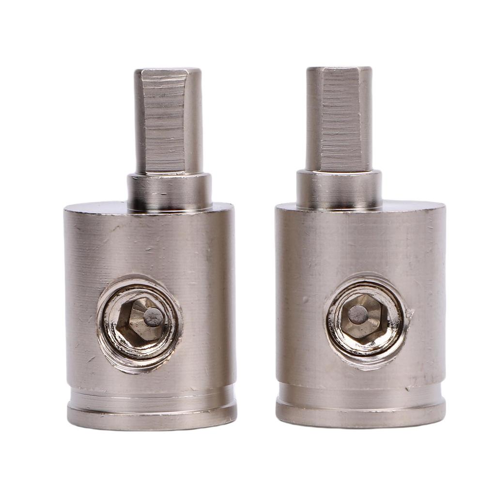 1 пара латунных редукторов входа усилителя Автомобильные клеммы для подключения проводов звукового усилителя для автомобильных звуковых систем от 0GA до 4GA