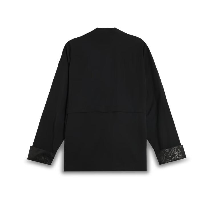 Puma X Ferrari Forever Faster Logo Racing Style Chinese Button Tang Jacket Long Sleeve Men Jackets Black 634325-01