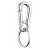2/5Pcs Gourd Buckle Keychains Climbing Hook Car Strong Carabiner Shape Keychain Accessories Key Chain Ring