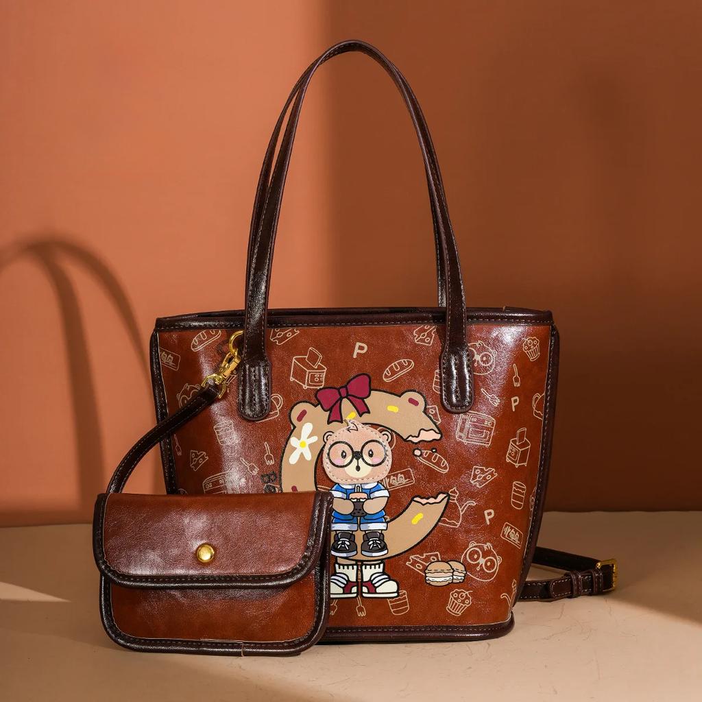 Большая вместительная сумка через плечо, сумка через плечо, студенческая сумка, новая