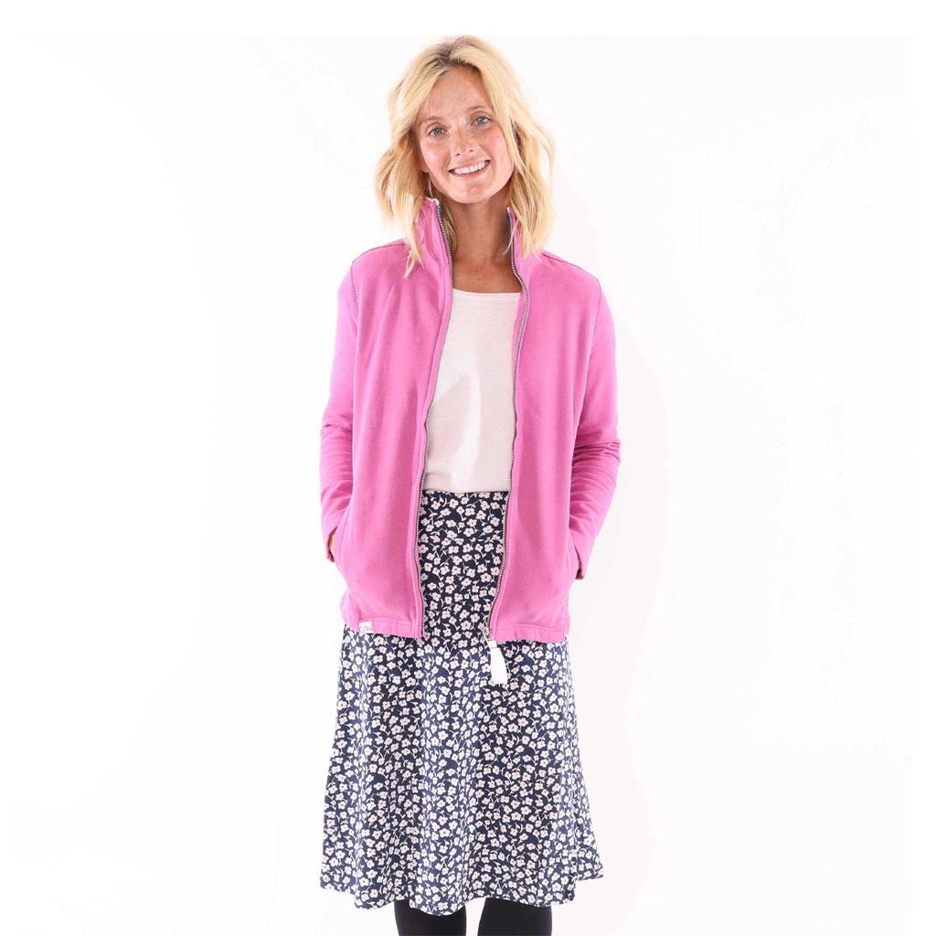 Lazy Jacks Womens/Ladies Buttercups Jersey Midi Skirt