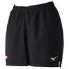 Table Tennis Game JTTA Size L Pants, Standard, Moisture-Wicking, Quick-Drying, Certified, Women's, Black, (82JB9201)