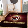 Ac Milan Customizable Name Area Rug Suitable for Dormitory Hallway Balcony Kitchen Anti-slip Rug Decorate Offices Perfect Gift for Women/Men