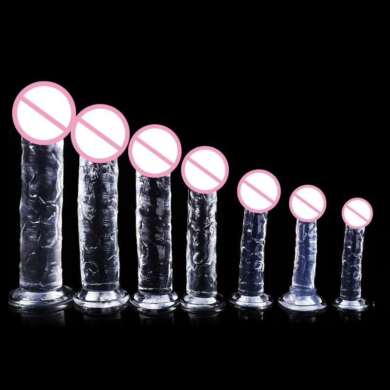 7 Sizes Dildo With Suction Cup Huge Jelly Dildos Sex Toys For Woman Men Fake Dick Big Penis Anal Butt Plug Sex Shop 18+