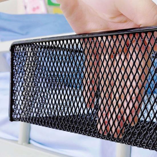 Подвесная корзина для хранения вещей, большая вместимость, прочная несущая способность, многоцелевой прикроватный органайзер