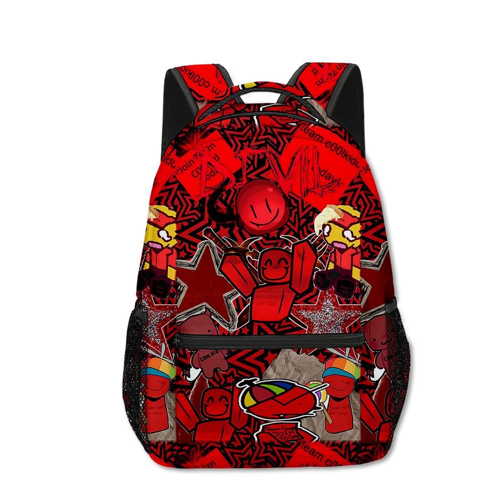 Cartoon Kpop Youthful Harajuku School Bags Unisex Gubby Plush Travel Bags 3D Print Oxford Waterproof Notebook Shoulder Backpacks
