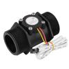 DN40 G1.5\" Turbine Flowmeter Water Flow Hall Sensor Switch Meter for Water Heater