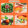1 Set Cotton Montessori Radish Game Baby Plush Pull Out Carrot Interaction Toys Recognizing Educational Toys For Children Gift