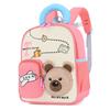 Print Animal Bear Backpack With Lightweight Oxford Fabric Schoolbag Gift Kids