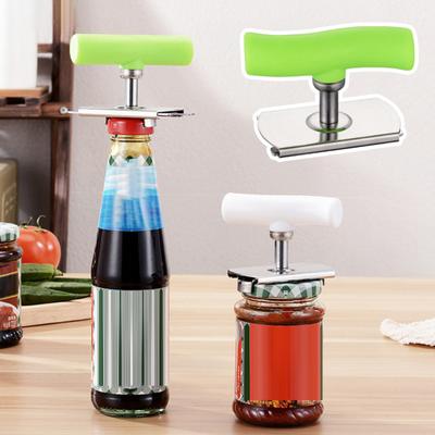 Консервный нож Удобная эргономичная ручка Регулируемая кухонная ручная открывалка для консервированной рыбы Кулинарный инструмент Кухонный гаджет