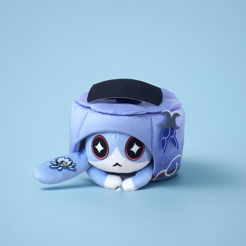 Игра Мультфильм Хонкай: Звездный экспресс Милый Кот Торт Рисовый Шарик Косплей Даньхэн Кафка Клинок Хлопковая Кукла Плюшевая Подушка Может Открываться