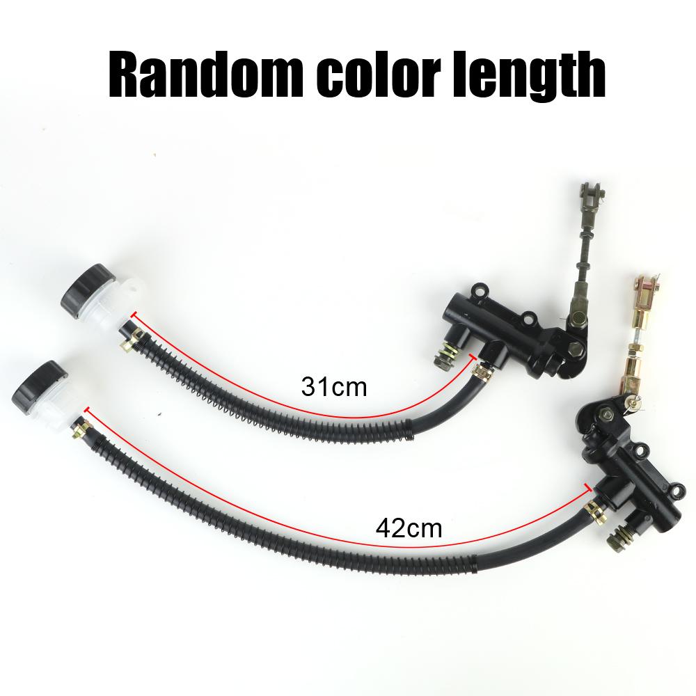 Задний тормозной насос мотоцикла, ножной гидравлический главный масляный цилиндр, ремонт, аксессуары для мотоциклов Suzuki Kawasaki Honda Universal