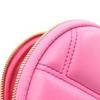 Used BVLGARI Serpenti Cabochon Mini Pochette Shoulder Bag leather Pink Used Women