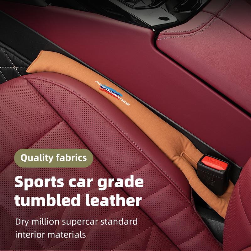 UCAT9 2025 Hot 2Pcs Car Seat Gap Filling Plug Cushion Side Seam Leak Proof Strip For BMW X1 X2 X3 X5 X4 X6 X7 G30 G20 G32 G11 G12 F40