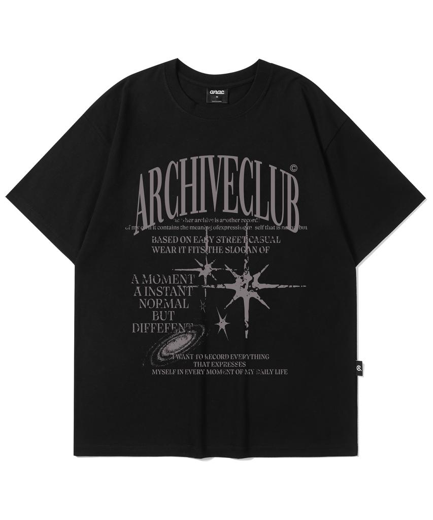 ANOTHER ARCHIVE Galaxy Archive Graphic Short Sleeve T-Shirt_White