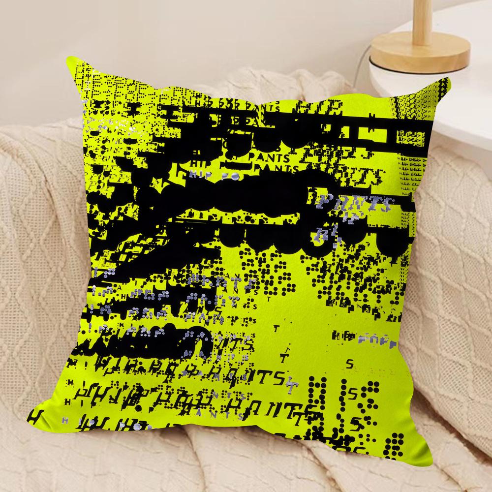 Luxury IIssey MiyaSke Cushion Cover Soft Plush Fabric DoubleSided Printed Sofa Cushion Cover for All Seasons Home Decor Gift