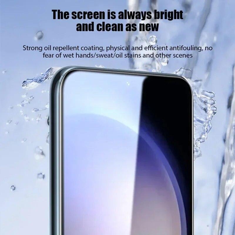 2 шт. закаленное стекло для Samsung Galaxy A24 A34 A14 A12 A73 A53 A33 A13 A23 5G A52 A50 A72 M21 M31 S23 S22 Plus защитное стекло