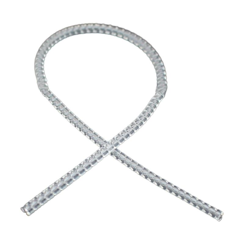 Регулятор размера кольца для свободных колец Силиконовый регулятор размера кольца Защитные кольца Спиральный уплотнитель для браслетов для женщин и мужчин