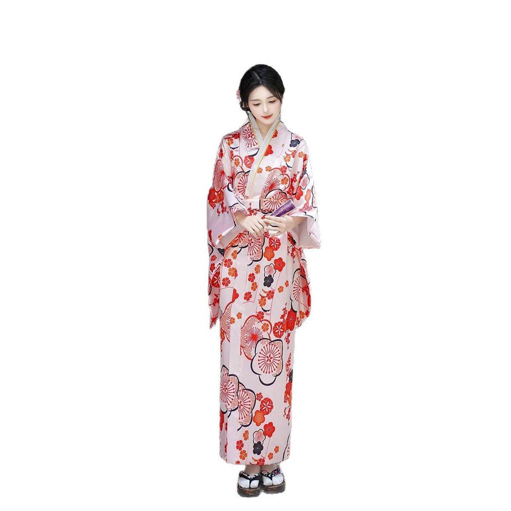 Кимоно-халат Весна/Лето 2026 - Японское платье-сауна для принцессы с милым бантом
