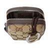 Gucci Логотип Принт Дизайн с цветовыми блоками Холст GG Мини-кошелек Мужской кошелек Коричневый 834270-FAEOO-9843