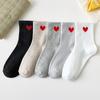 5Pairs Women Cotton Socks Cute Print Princess Two-dimensional Fashion Socks Striped Plaid Ladies Spring Summer Socks